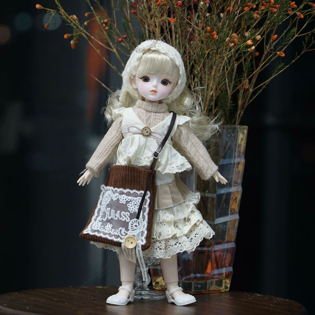 [Estoque pronto] bjd6 pontos roupas de bebê Akagi corpo vara corpo GL corpo 30cm roupas de bebê fantasma mãe boneca Loli