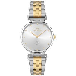 Relógio Technos Feminino Slim Bicolor - VJ20AE/1K