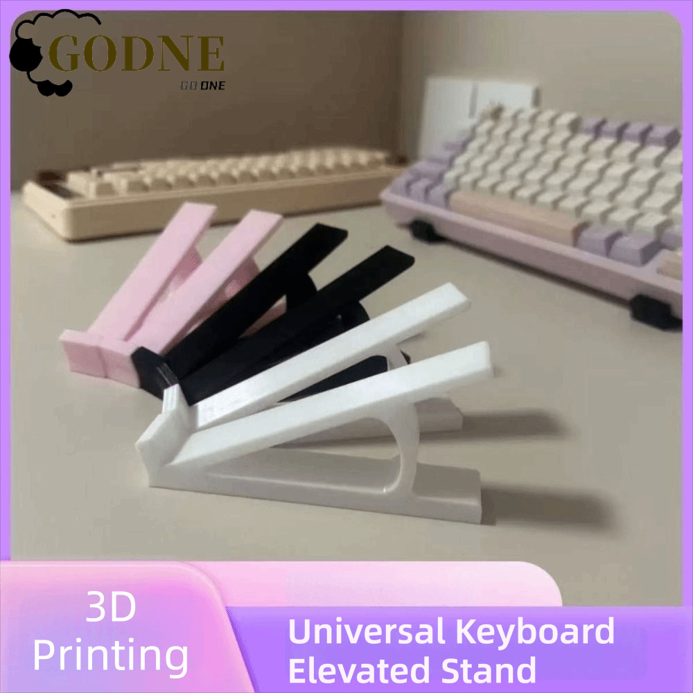 GODNESSFO 1 Par De Suporte Elevado Para Teclado , Acessórios De Plástico De Computador , Ângulo
