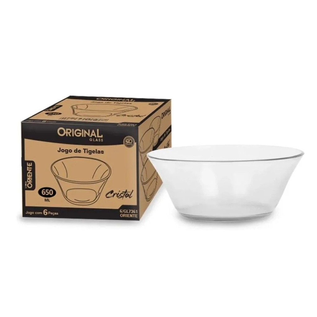 Tigela Versátil 650ml para Preparo e Serviço de Alimentos