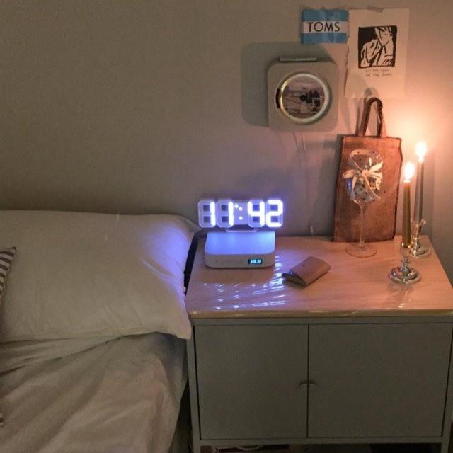 2026 novo produto relógio Digital coreano LED relógio eletrônico mesa relógio de parede despertador luz da noite decoraç