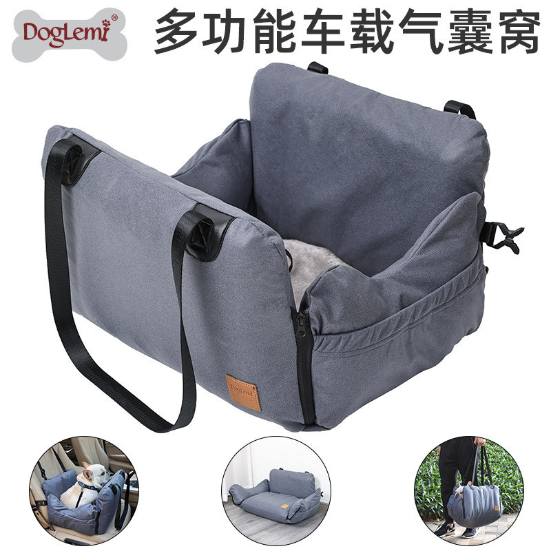 Ninho para animais de estimação portátil Airbag carro ninho para animais de estimação viagem passeio grande resistente à