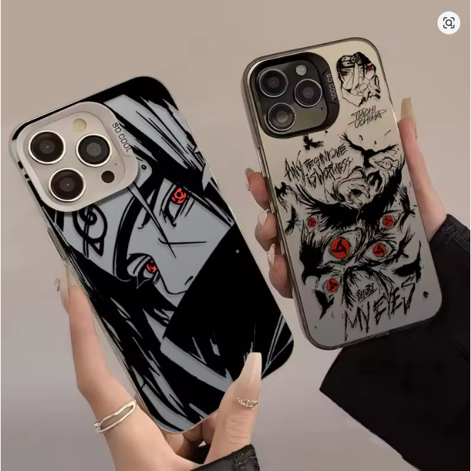 Anime Naruto Uchiha Itachi Capa De Telefone Fosca Legal Para Samsung S26 S25 S24 Ultra S23 Plus S24 FE A57 A37 A27 A55 A