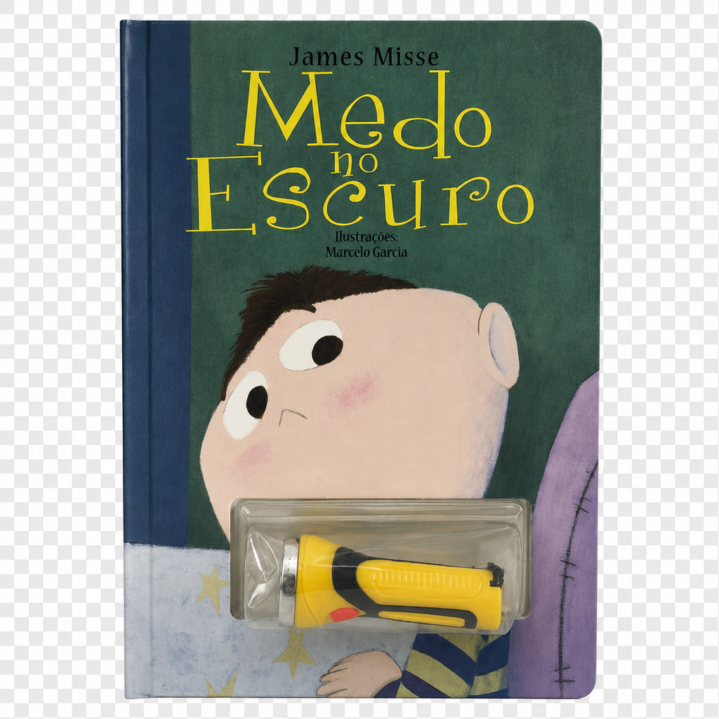Conjunto Medo no Escuro | Cartonado + Lanterna