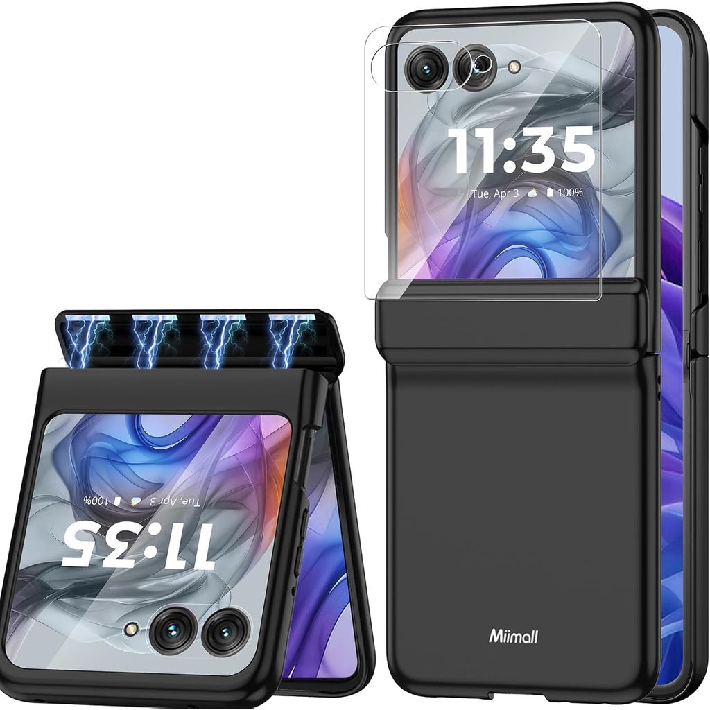 Capa Slim Miimall para Motorola Razr 2025/2024 com Proteção de Dobradiça e Prote