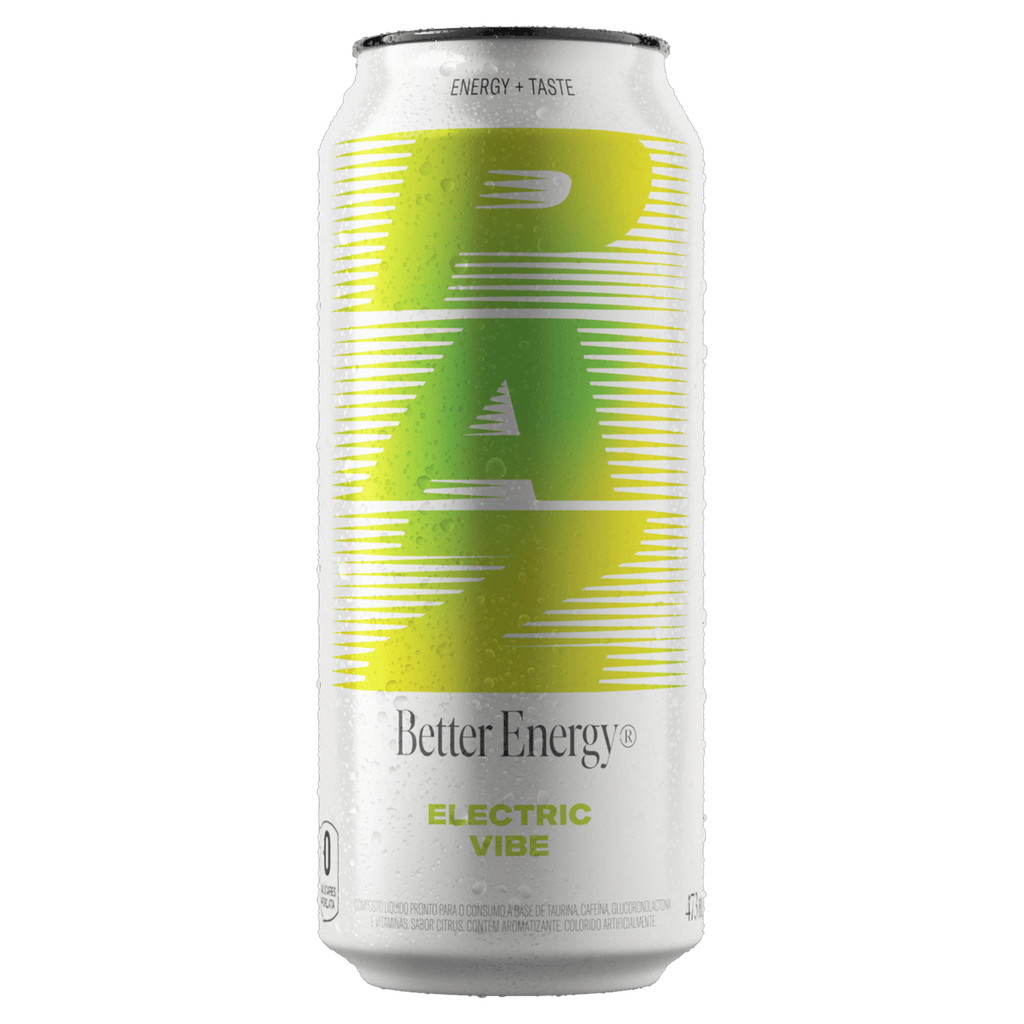 Paz Energy Energético Electric Vibe Citrus Lata 473ml