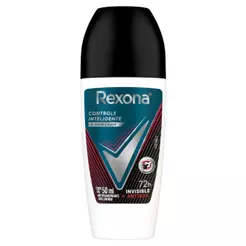Desodorante Rexona Masculino Roll On Invisible + Antibac 50ml