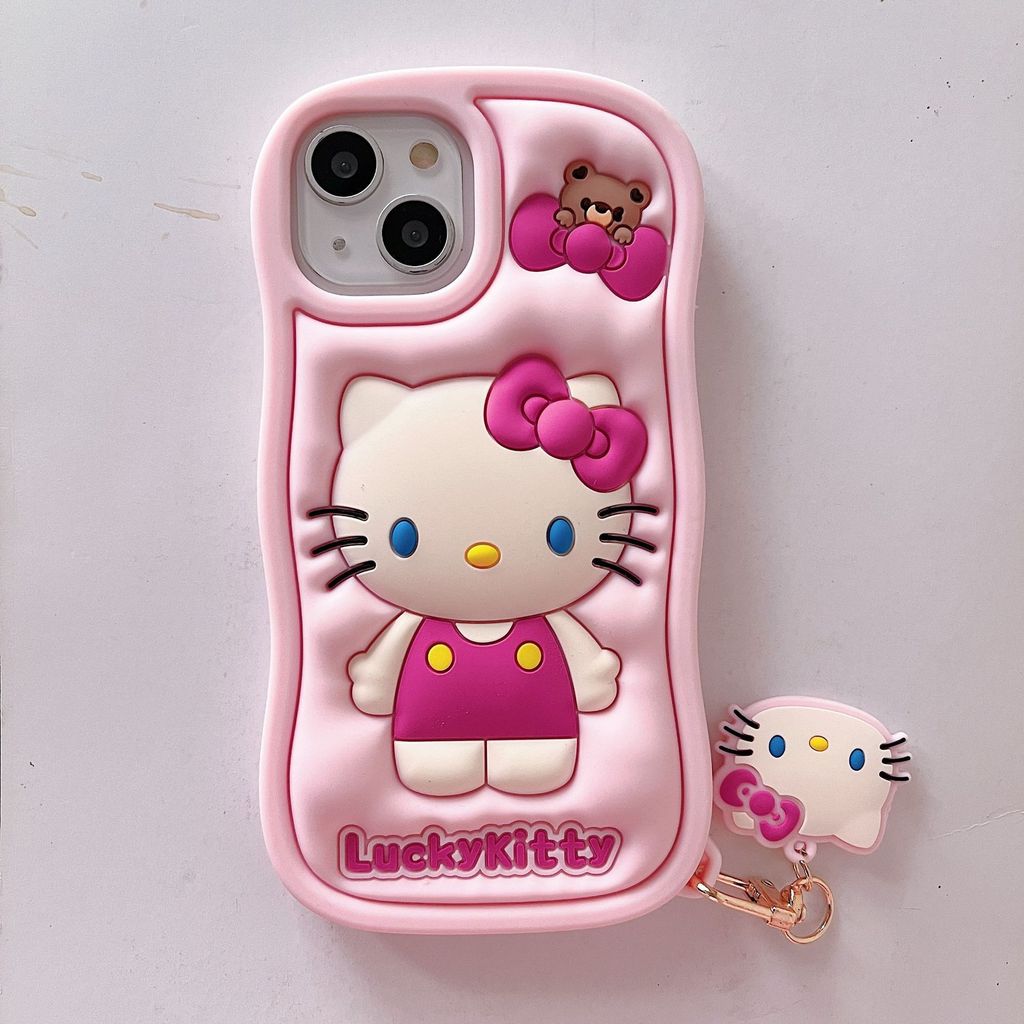Conjunto Anti-15promax Cartoon Apple iphone14131211Adequado para Cat Expansion Drop 16 Chassis kt Hand