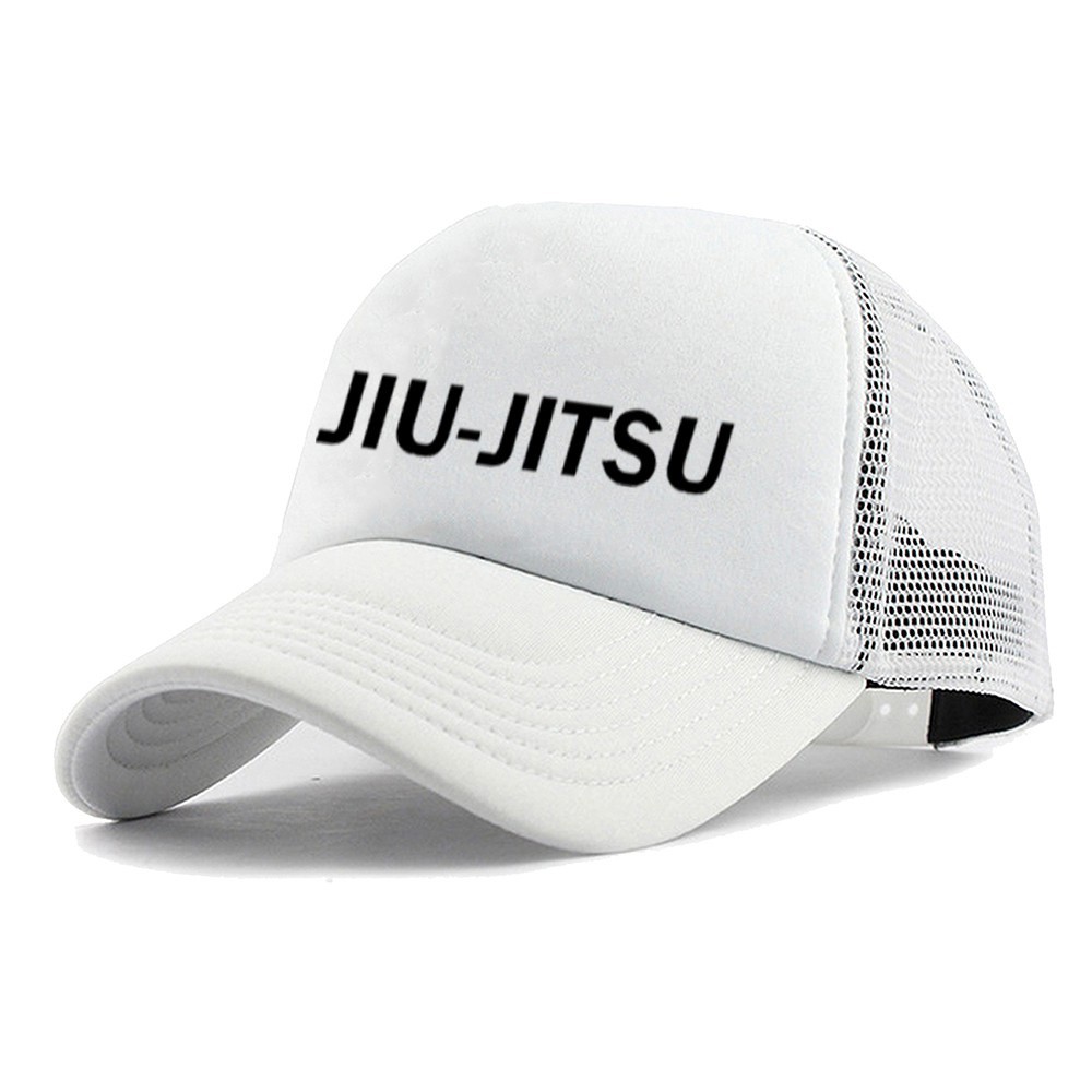 Boné Aba Curva Jiu-Jitsu Feminino Masculino Snapback Trucker — imagem 2 de 2
