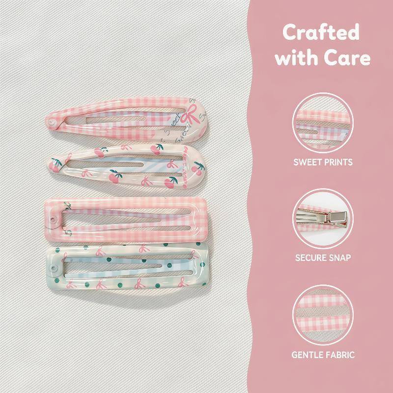 [ZDS] Conjunto De Grampos De Cabelo Femininos Kawaii Dopamina Coreano Polka Dot Doce Bonito Acessórios Da Moda Para Pres