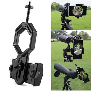 Clipe de câmera do telefone móvel suporte universal binóculos Monocular microscópio telescópio astronômico universal ocu