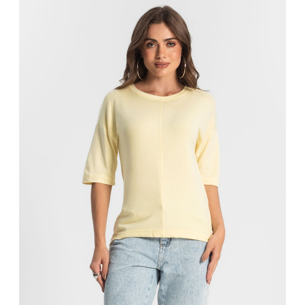 Blusa Feminina Lisa Select Amarelo