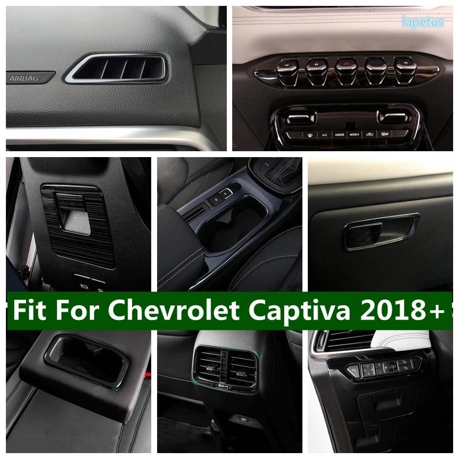 Cabeça Da Lâmpada Botão De Elevação Janela Ar Condicionado Ventilação AC Saída Capa Guarnição Apto Para Chevrolet Captiv