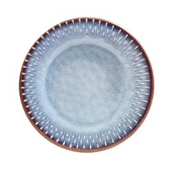 Prato de Jantar Ocean Melamina Kenya Azul