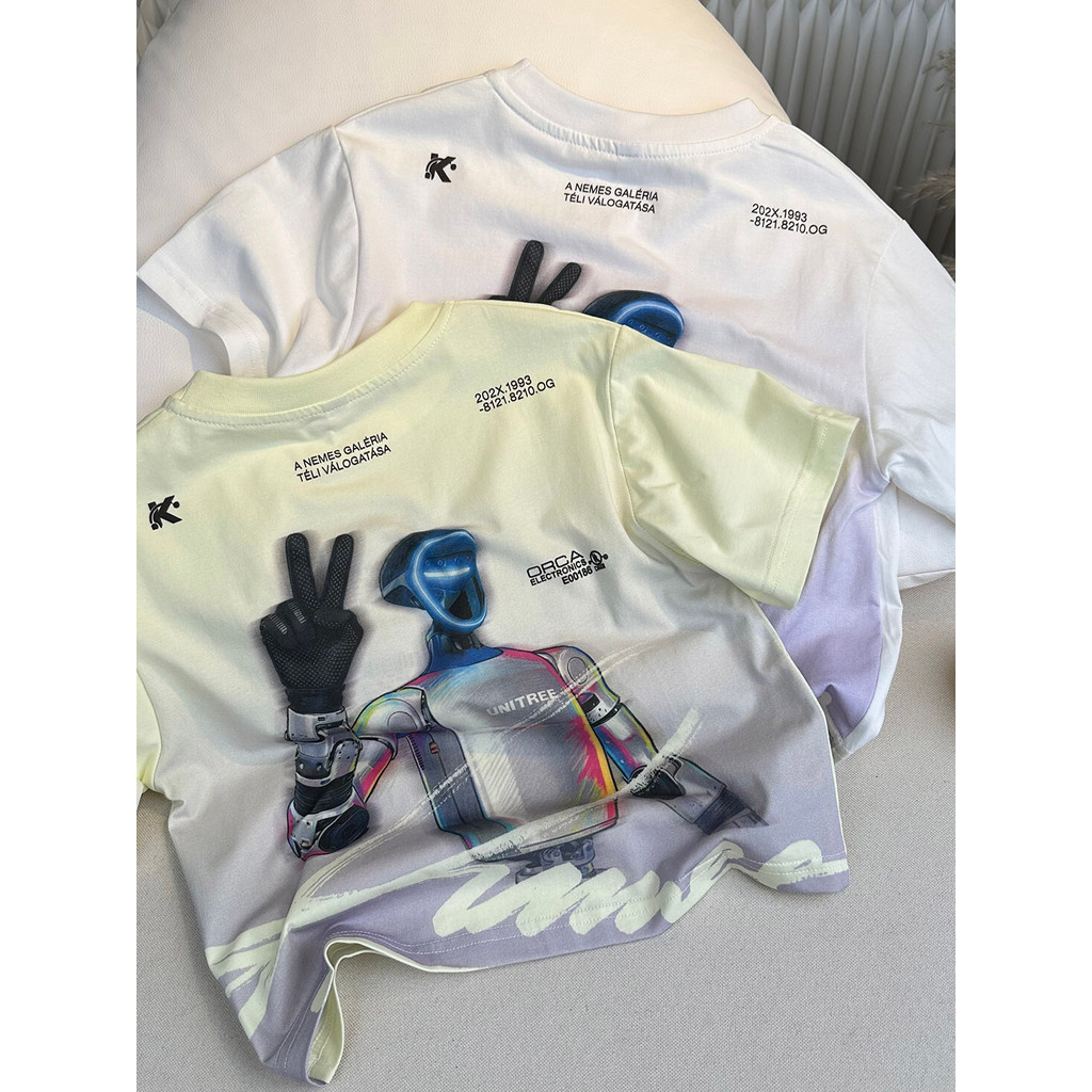 Crianças de manga curta camiseta meninos verão 2026 novo estilo médio pequeno crianças roupas de verão meninos estilo fi