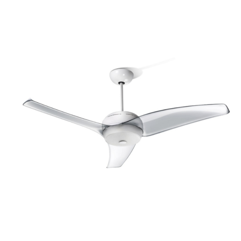 VENTILADOR DE TETO LATINA VT633 LUMINARIA SILENCIOSO CRISTAL 127V