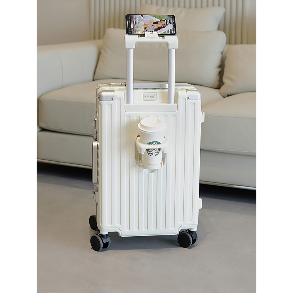 Roaming multifuncional quadro de alumínio bagagem Universal roda bagagem carrinho mala 20 caso embarque 80cm das mulhere