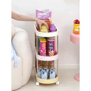 [Rack para lanches de dopamina] Rack para carrinho doméstico Rack de armazenamento multicamadas atrás do Slot da porta A