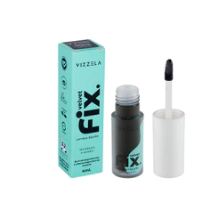 Sombra Líquida Velvet Fix Para Olhos Maquiagem Efeito Intenso E Fácil Aplicação Vizzela