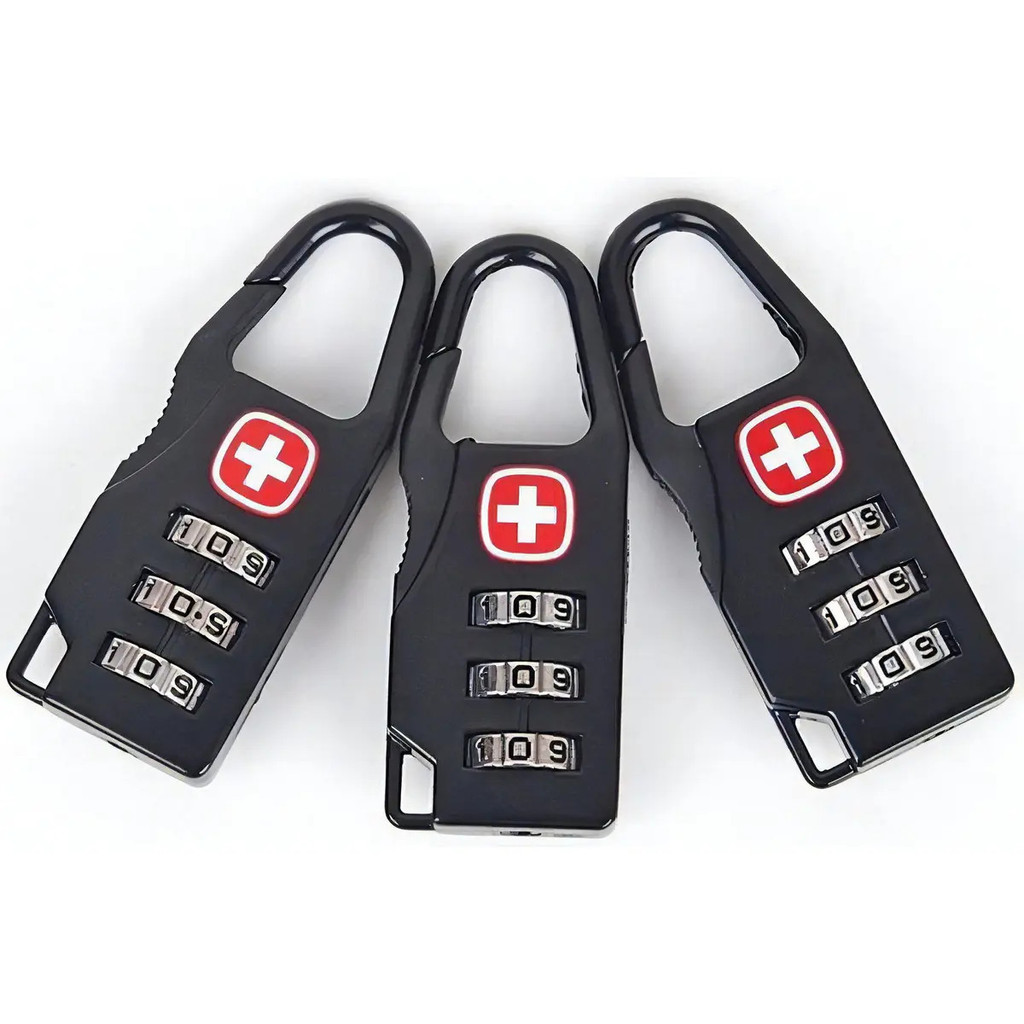Mini Cadeado Com Segredo Senha 1/3 Unidades Para Mochila Armário