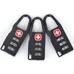 Mini Cadeado Com Segredo Senha 1/3 Unidades Para Mochila Armário