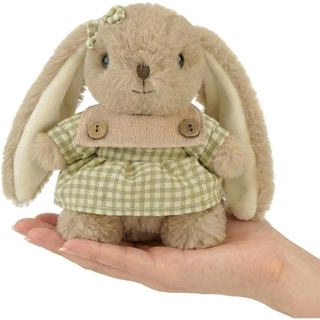 Coelhinho de pelúcia, brinquedo macio e fofo, brinquedo de pelúcia de coelhinho da Páscoa