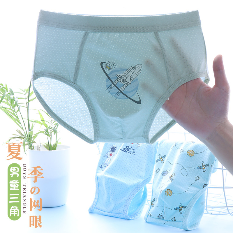 Cuecas de algodão para meninos puro algodão médio grande Shorts infantis calças para meninos cuecas infantis verão estil
