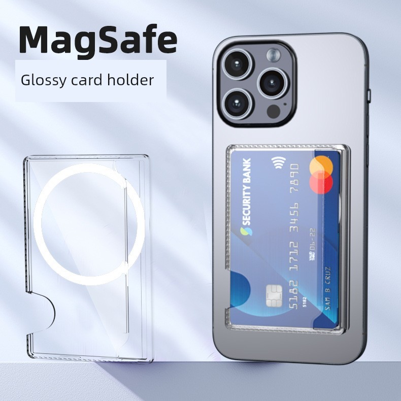 carteira magsafe Cartão carteira MagSafe diretamente furto cartão de controle de acesso ultrafino portátil 2025 estilos