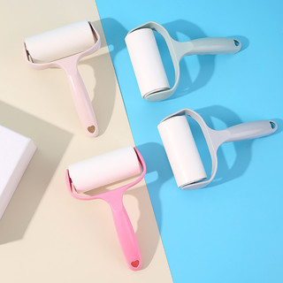Removedor de fiapos para roupas, lençóis e sofás, removedor de poeira com cabo curto, refis substituíveis, escova para l