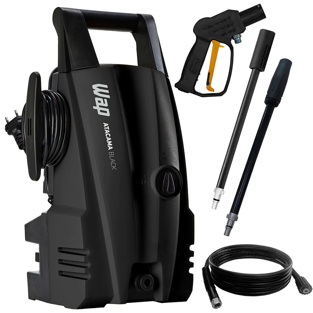 Lavadora de Alta Pressão WAP Atacama Black Potência 1400W Pressão 1500PSI Motor Universal — imagem 1