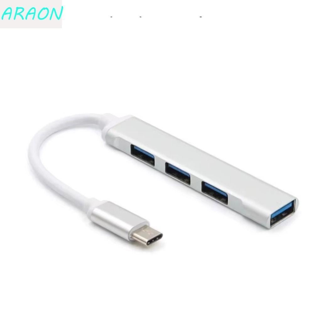Hub USB 3.0 , Divisor Tipo c De Alta Velocidade De 4 Portas , Adaptador Estável OTG E Para Acessórios De Computador PC