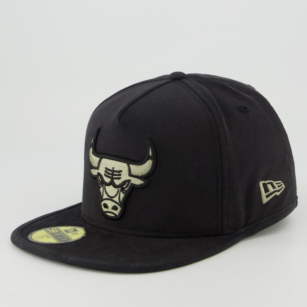 Boné New Era Chicago Bulls 5950 NBA Preto