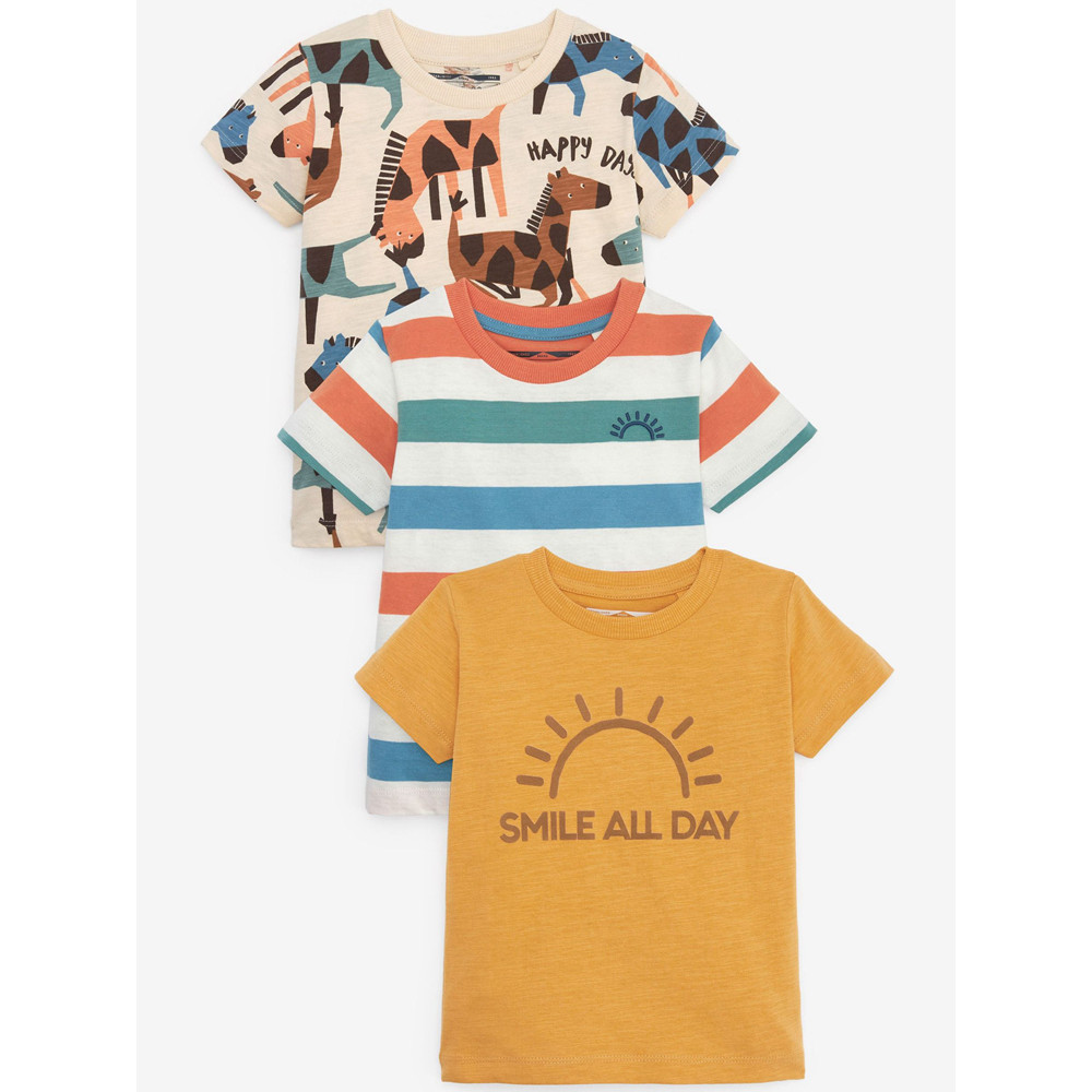 Estilo ocidental meninos amarelo camiseta de manga curta 2025 roupas de verão pequeno médio crianças bebê estilo europeu