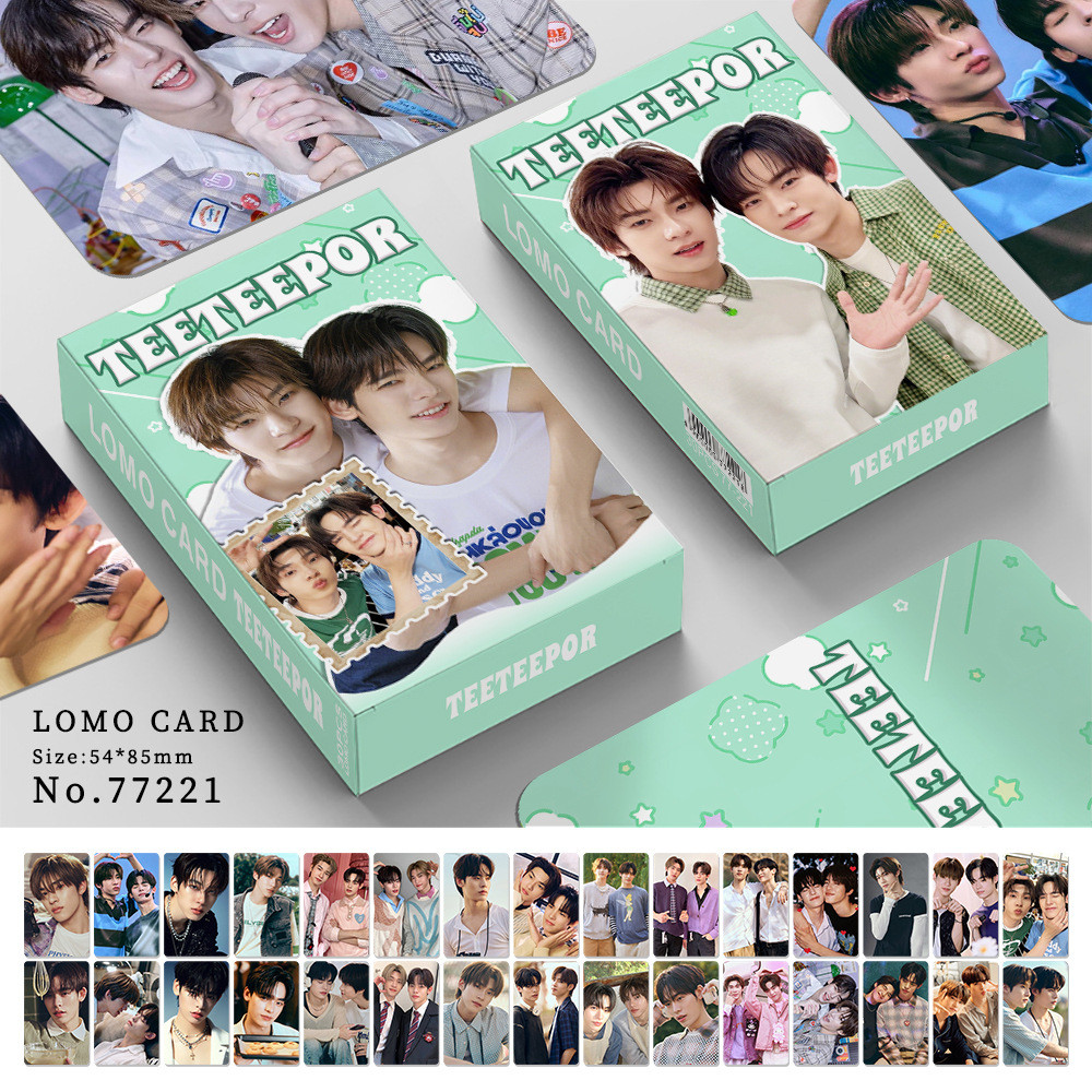 30 Peças Ídolo Tailandês TEETEEPOR TTP Lomo Cards 2Tee BL Duang With You Keng Namping Daou Offroad ENGLOT Lingorm Pond P
