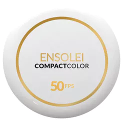 Protetor Solar Ensolei Profuse Compact Color Bege Translúcido FPS 50 Base Compacta com 10g