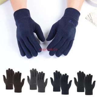 Men Lã Engrossar Quente Motocicleta Ciclismo Quentes Esqui Mitten