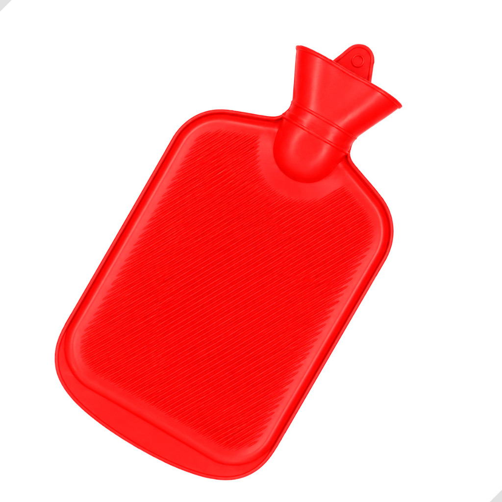 Bolsa Térmica De Água Quente e Fria 2 Litros Compressa De Borracha Para Alívio Dores Sinusite