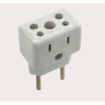 Adaptador Tomada Benjamin Bob Esponja Aceita Plug Padrão Novo e Antigo 10A e 20A - O MAIS VENDIDO DA SHOPEE!!! — imagem 2 de 2