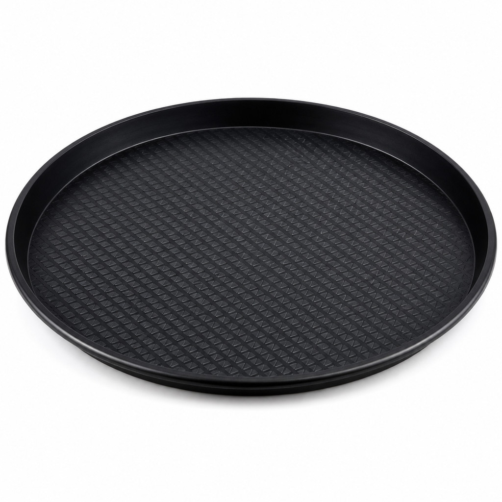Bandeja para Garçom 40cm Antiderrapante Plástica para Restaurantes Bares e Lanchonetes