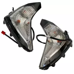 Par De Pisca P/Moto Motocicleta Honda Elite 125 2019 Até 2021
