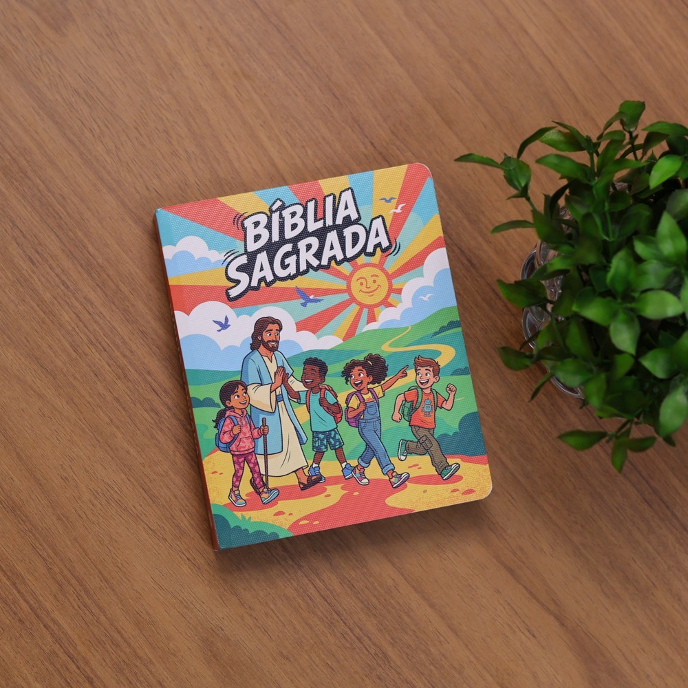 Bíblia Sagrada Infantil | NVI | Capa Brochura — imagem 2 de 2