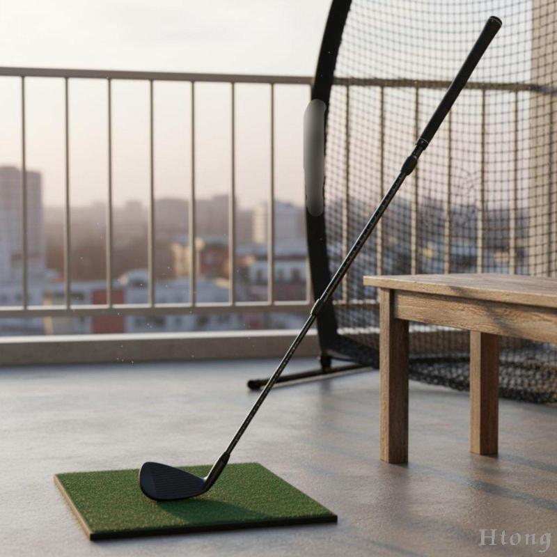 [Htong] Liga De Alumínio Telescópica Prática De Golfe Clube Treinamento Lascar Vara Design Ajustável Para Exercícios De 