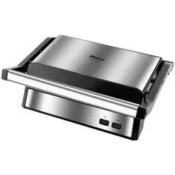 Grill Philco PGR21PI Maxx Clean 2 em 1 Retangular 1000W Antiaderente com Coletor de Gordura