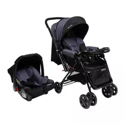 Carrinho de Bebê Alça Reversível com Bebê Conforto Cosco Kids