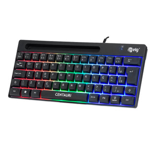 Teclado Gamer Elg Rgb Centauri Mini C/ Fio Formato Br Abnt2