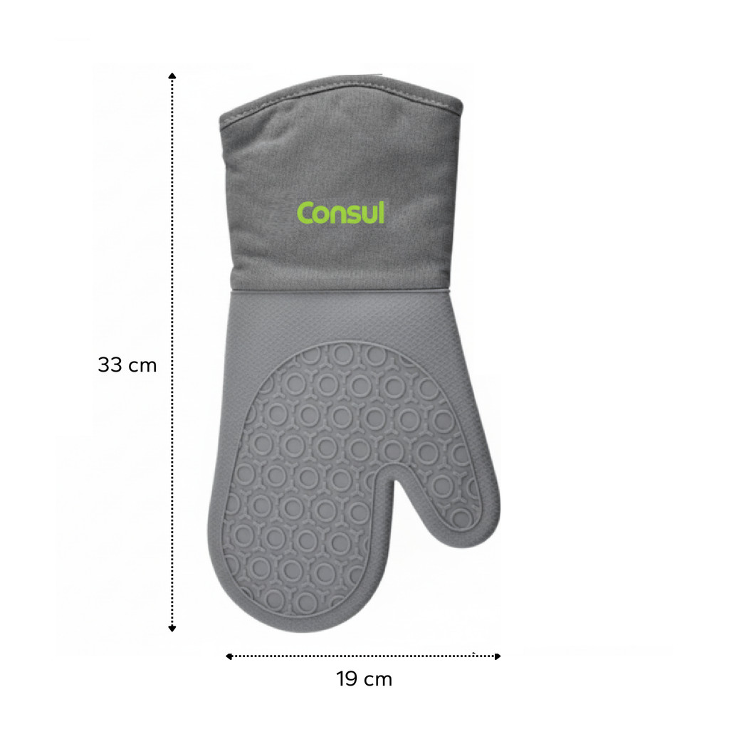 Luva Térmica de Silicone Cinza Consul - 600000000 · foto 2