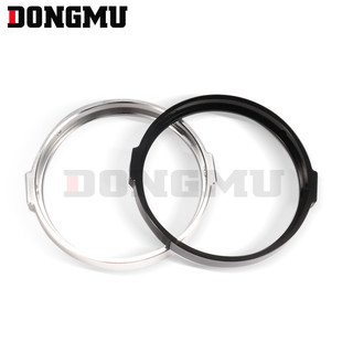 Anel de luz de farol modificado para motocicleta, 19cm, 23cm, anel de farol Harley, suporte de fixação de farol, anel de
