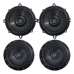 KIT 4 ALTO FALANTE FULL RANGE 6" E 5" BOMBER MONTADORA 220 RMS