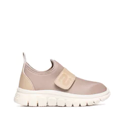 Tênis Infantil Novopé Soft Sport Calce Fácil Bege/Off White