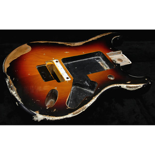 Padrão americano st guitarra corpo modificado Nitro laca angustiado relíquia Display
